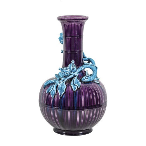 THODORE DECK : Vase, Paris, um 1880 (Dobiaschofsky Auktionen AG)