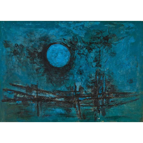 B. PRABHA : 'Blue Moon' (Dobiaschofsky Auktionen AG)