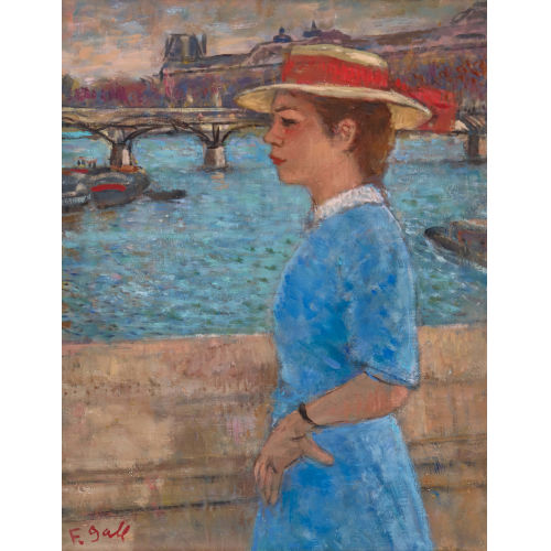 FRANOIS GALL : 'Le Pont des Arts' (Dobiaschofsky Auktionen AG)