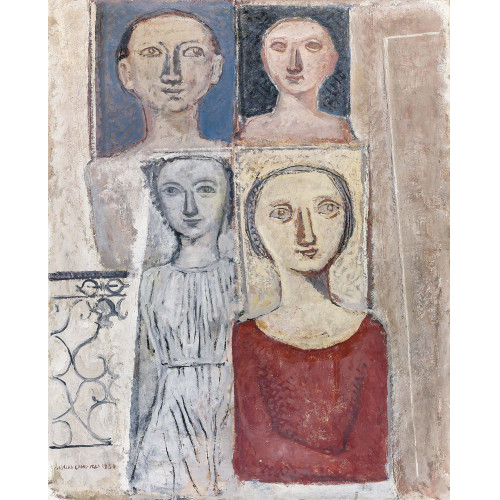 MASSIMO CAMPIGLI : 'Les penates 5' (DOBIASCHOFSKY AUKTIONEN AG)