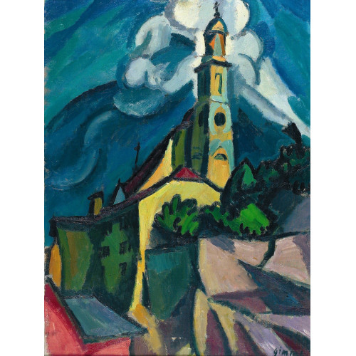 WILHELM GIMMI : 'L′�glise � Sion' (DOBIASCHOFSKY AUKTIONEN AG)