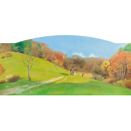 LOUIS RIVIER : Herbstliche Landschaft (DOBIASCHOFSKY AUKTIONEN AG)