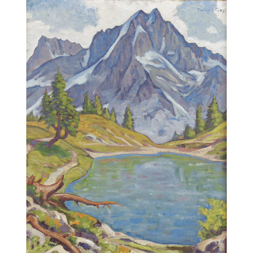 FRAN�OIS GOS : 'Le lac vert' (DOBIASCHOFSKY AUKTIONEN AG)