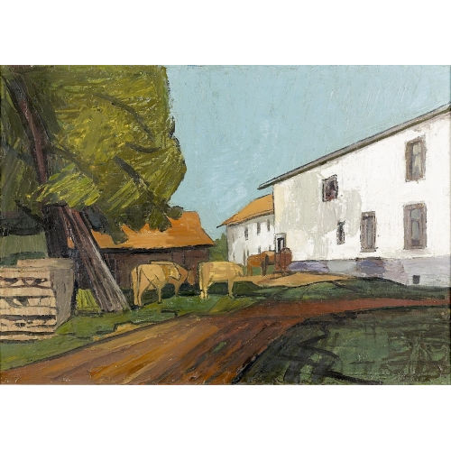 ALBERT SCHNYDER : 'Fermes francmontagnardes (les Enfers)' (DOBIASCHOFSKY AUKTIONEN AG)