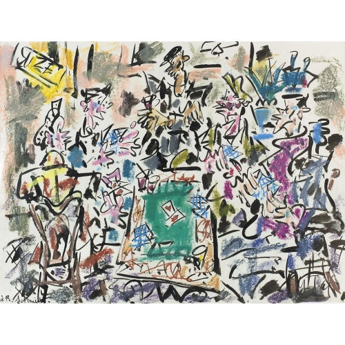 EUGENE) GEN PAUL (PAUL : 'Joueurs de cartes � Argenteuil' (DOBIASCHOFSKY AUKTIONEN AG)