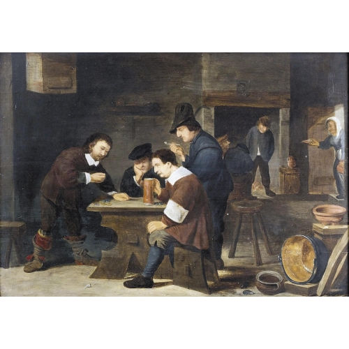 DAVID II TENIERS : Im Wirtshaus (DOBIASCHOFSKY AUKTIONEN AG)