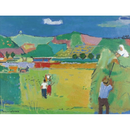 HANS JEGERLEHNER : 'Scheidegg Landschaft II' (DOBIASCHOFSKY AUKTIONEN AG)