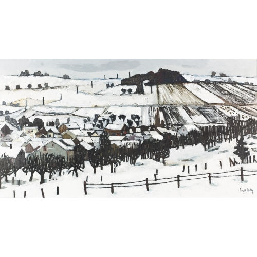 ROGER KATHY : Landschaft im Winter (DOBIASCHOFSKY AUKTIONEN AG)