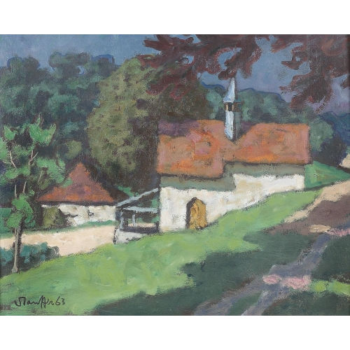 FRED STAUFFER : 'Kapelle' (DOBIASCHOFSKY AUKTIONEN AG)