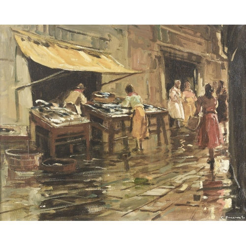 COSIMO PRIVATO : Auf dem Fischmarkt (DOBIASCHOFSKY AUKTIONEN AG)