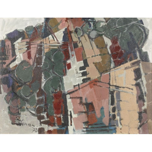 WALTER SIMON : 'Landschaft' (DOBIASCHOFSKY AUKTIONEN AG)