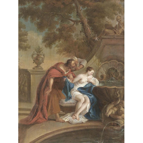 JOHANN RUDOLF STUDER : Susanna beim Baden (DOBIASCHOFSKY AUKTIONEN AG)