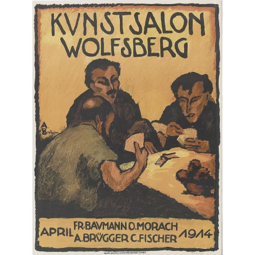 ARNOLD BR�GGER : 'Kunstsalon Wolfsberg 1914' (DOBIASCHOFSKY AUKTIONEN AG)