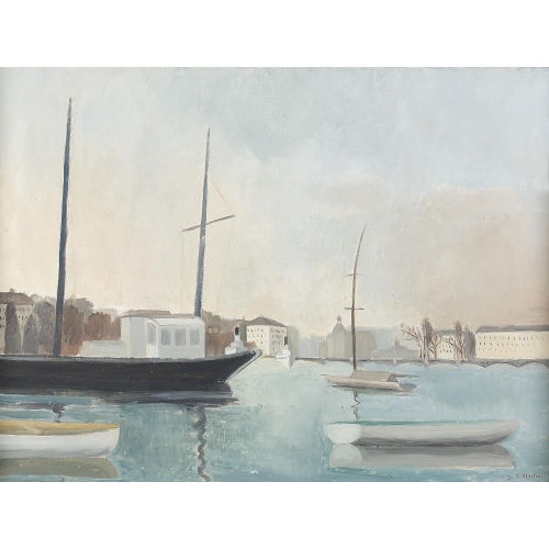 EUGENE LOUIS MARTIN : 'Les Barques' (DOBIASCHOFSKY AUKTIONEN AG)
