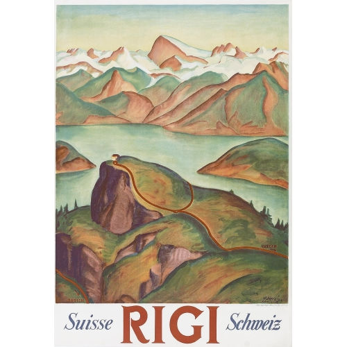 HEINRICH HERZIG : 'Rigi' (DOBIASCHOFSKY AUKTIONEN AG)