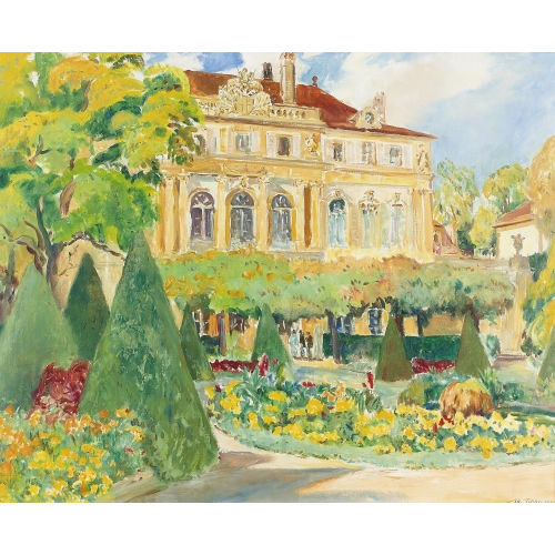 ADOLF TIECHE : L′H�tel Du Peyrou � Neuch�tel (DOBIASCHOFSKY AUKTIONEN AG)