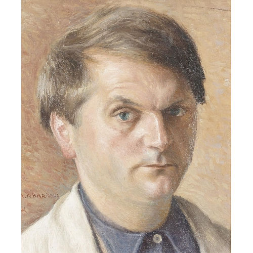 AURELE-RENE BARRAUD : Selbstportr�t (DOBIASCHOFSKY AUKTIONEN AG)