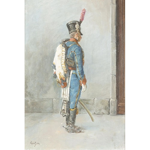 FRAN�OIS ADOLPHE GRISON : 'Billet de logement' (DOBIASCHOFSKY AUKTIONEN AG)