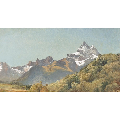 ALEXANDRE CALAME : 'Dents du Midi et Aiguille d′Argenti�re' (DOBIASCHOFSKY AUKTIONEN AG)