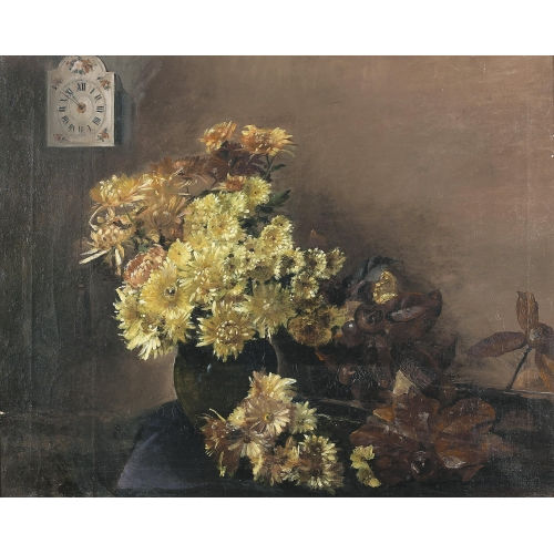 MAX ROBERT THEYNET : Blumenstillleben (DOBIASCHOFSKY AUKTIONEN AG)