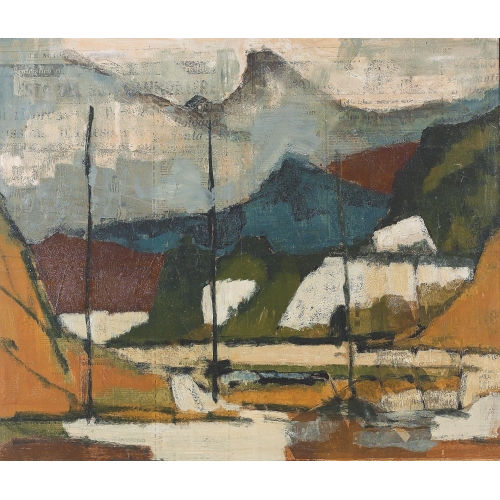 TONIO FRASSON : 'Landschaft bei Reichenau' (DOBIASCHOFSKY AUKTIONEN AG)