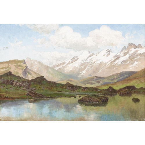 NIKLAUS PFYFFER : 'Blausee Frutt' (DOBIASCHOFSKY AUKTIONEN AG)