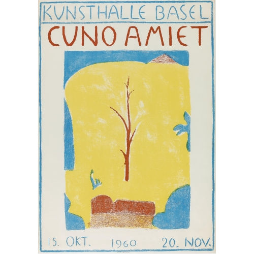 CUNO AMIET : 'Kunsthalle Basel, Cuno Amiet 1960' (DOBIASCHOFSKY AUKTIONEN AG)