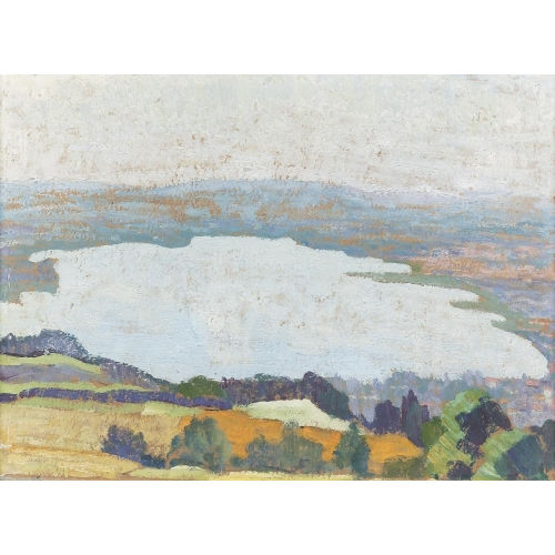 SIGISMUND RIGHINI : Aussicht vom Zugerberg (DOBIASCHOFSKY AUKTIONEN AG)