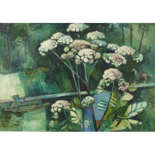 ALBERT NEUENSCHWANDER : 'Aarelandschaft' (DOBIASCHOFSKY AUKTIONEN AG)