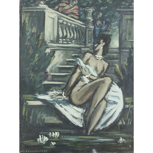 EMILE FRAN�OIS CHAMBON : Susanna im Bade (DOBIASCHOFSKY AUKTIONEN AG)