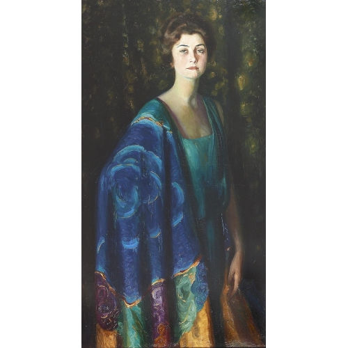 PIERRE TROUBETZKOY : 'Portrait of E. Breustes Johnson' (DOBIASCHOFSKY AUKTIONEN AG)