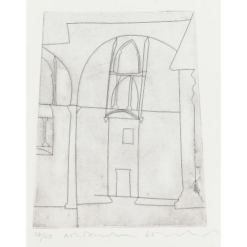 BEN NICHOLSON : Small silent Sienna (DOBIASCHOFSKY AUKTIONEN AG)