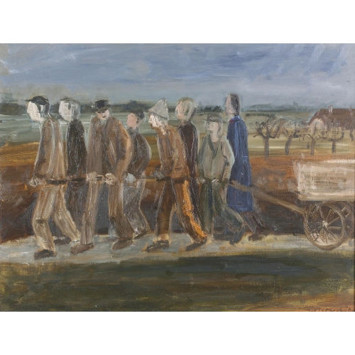WERNER PAUL WITSCHI : 'Waldauzug' (DOBIASCHOFSKY AUKTIONEN AG)