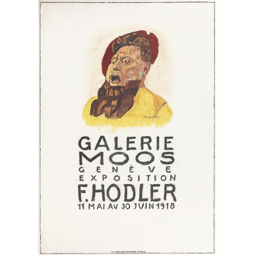 FERDINAND HODLER : 'Galerie Moos 1918' (DOBIASCHOFSKY AUKTIONEN AG)