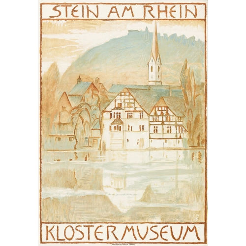 CUNO AMIET : 'Stein am Rhein, Klostermuseum' (DOBIASCHOFSKY AUKTIONEN AG)