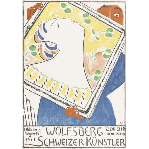 CUNO AMIET : 'Wolfsberg, Schweizer K�nstler 1921' (DOBIASCHOFSKY AUKTIONEN AG)