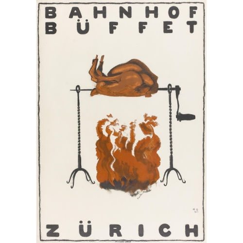 AUGUSTO GIACOMETTI : 'Bahnhof B�ffet Z�rich' (DOBIASCHOFSKY AUKTIONEN AG)