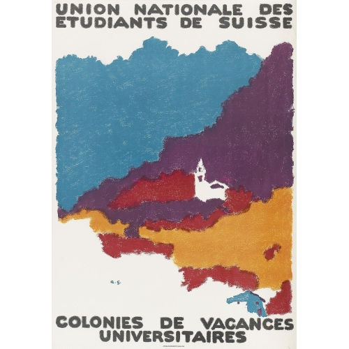 AUGUSTO GIACOMETTI : 'Union Nationale des Etudiants de Suisse' (DOBIASCHOFSKY AUKTIONEN AG)