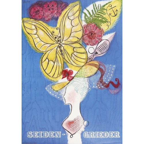 HANS) FIS (FISCHER : 'Seiden Grieder' (DOBIASCHOFSKY AUKTIONEN AG)