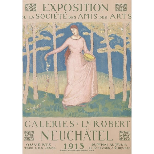 PAUL THEOPHILE ROBERT : 'Galeries Roberts Neuch�tel 1913' (DOBIASCHOFSKY AUKTIONEN AG)