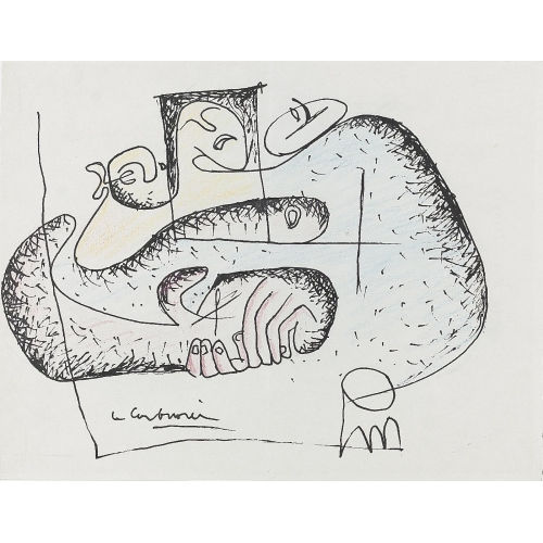 CHARLES-EDOUARD) LE CORBUSIER (JEANNERET : Trois femmes attabl�es (DOBIASCHOFSKY AUKTIONEN AG)