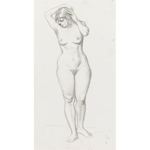 FELIX VALLOTTON : Nu (DOBIASCHOFSKY AUKTIONEN AG)