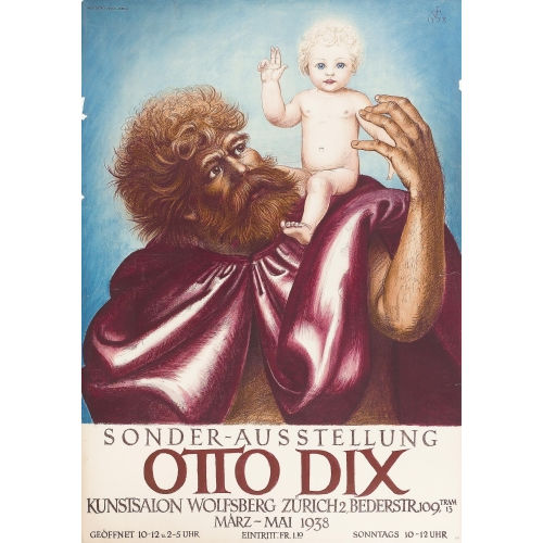 OTTO DIX : 'Sonder-Ausstellung Otto Dix 1938' (DOBIASCHOFSKY AUKTIONEN AG)