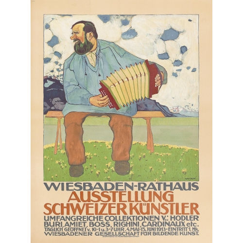 MAX BURI : 'Ausstellung Schweizer K�nstler' (DOBIASCHOFSKY AUKTIONEN AG)