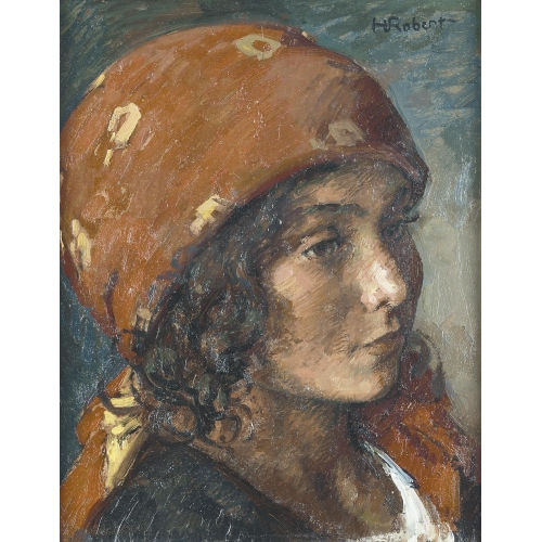HENRI MARCEL ROBERT : Portr�t eines M�dchens (DOBIASCHOFSKY AUKTIONEN AG)