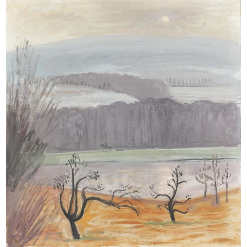 ERNST MORGENTHALER : 'Wintersonne im Limmattal' (DOBIASCHOFSKY AUKTIONEN AG)