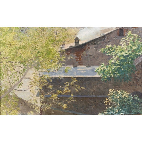ALFRED ZOFF : Fr�hlingsstimmung (DOBIASCHOFSKY AUKTIONEN AG)