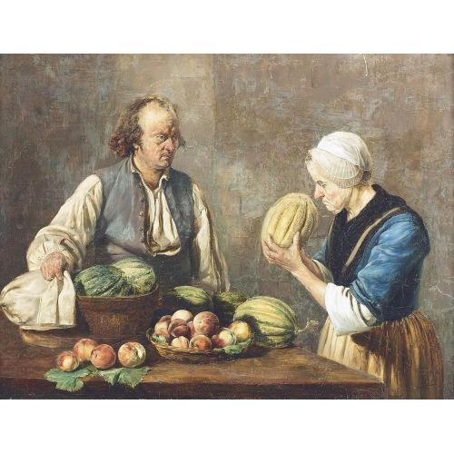 JEAN-JACQUES DE BOISSIEU : Der Melonenverk�ufer (DOBIASCHOFSKY AUKTIONEN AG)