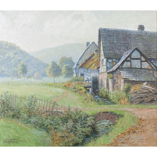 CARL NONN : 'Frischer Morgen an der Eifel' (DOBIASCHOFSKY AUKTIONEN AG)