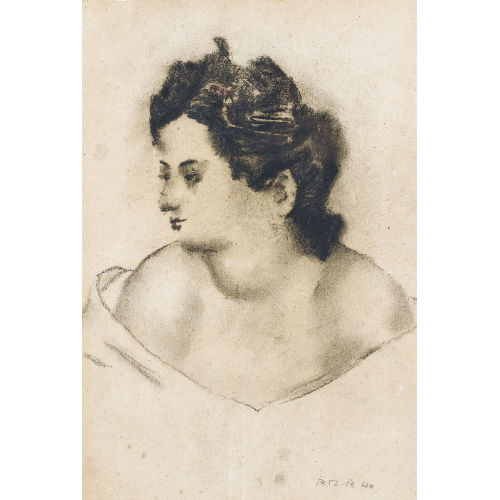 RODOLPHE THEOPHILE BOSSHARD : Jeune femme (DOBIASCHOFSKY AUKTIONEN AG)